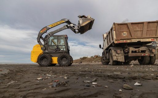 El Municipio concretó una nueva limpieza de playas