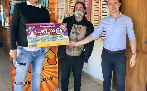 Un comodorense ganó más de 2 millones de pesos en el Telebingo