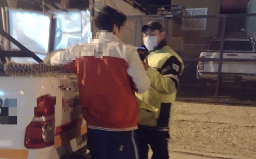 Manejaba borracho y le secuestraron la camioneta de su trabajo