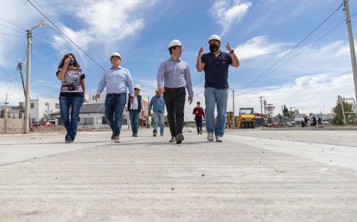 Luque: “Nuestra premisa es mejorar cada uno de los barrios de Comodoro”