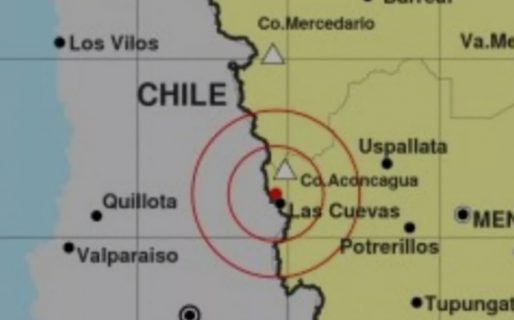 Un fuerte sismo de 5,8º sacudió a la provincia de Mendoza