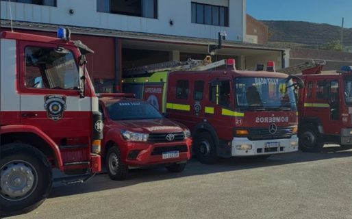 Bomberos Voluntarios de Rada Tilly cumplieron 34 años al servicio de la comunidad