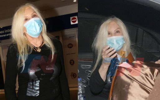 Susana Giménez regresó al país, aunque tuvo que volar en clase turista