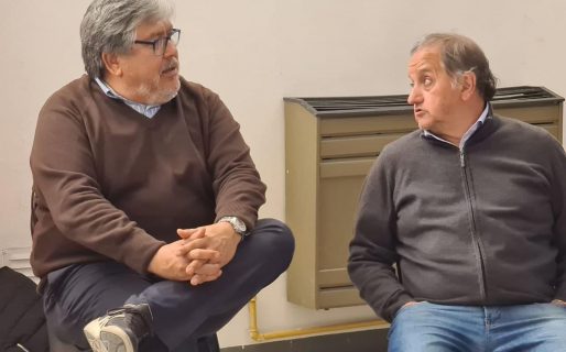 Carlos Linares participó de una reunión en Trelew junto al «Chino» Navarro