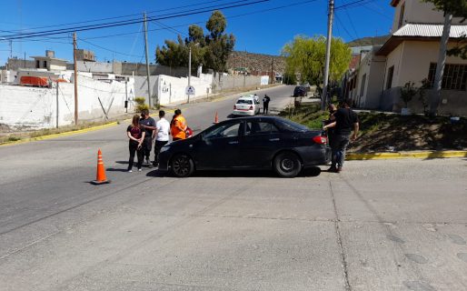 Choque en el barrio Pietrobelli: hubo lesionados