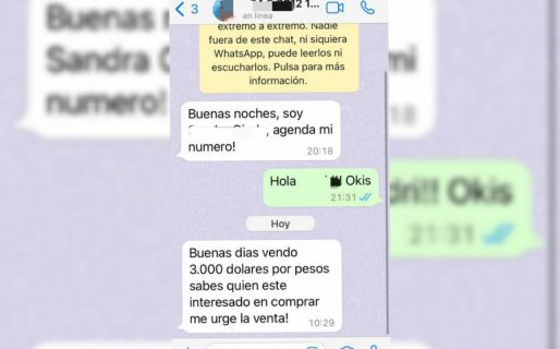 Comodoro: Advierten sobre estafas por mail y WhatsApp