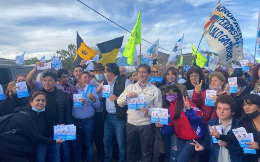 Luque encabezó el cierre de campaña del Frente de Todos