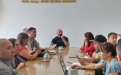 Massoni se reunió con representantes del Consejo de Bienestar Policial