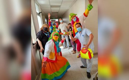 Los Payamédicos de Comodoro visitaron el Hospital Alvear