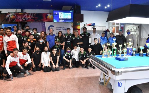 Comodoro disfrutó del Torneo Argentino Juvenil de Pool y el Patagónico en modalidad Bola 9