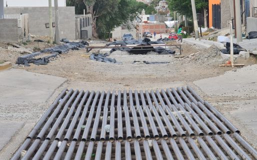 Después de las elecciones abandonaron una obra en Laprida