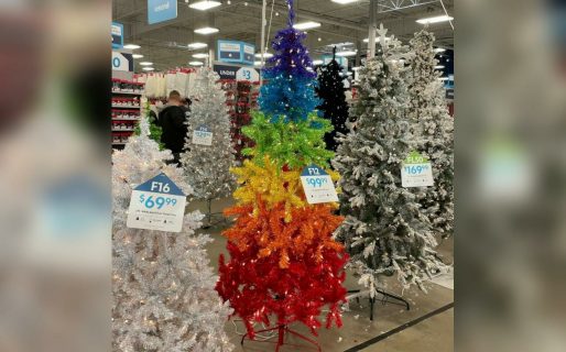 El “árbol de Navidad LGBT” que se vende a casi $20.000 pesos