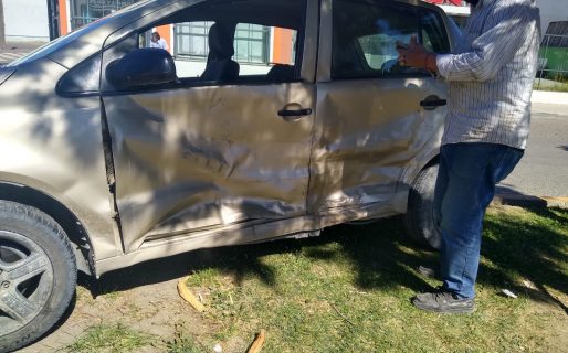 Accidente de tránsito con dos mujeres trasladadas al Hospital