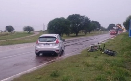 Un ciclista murió al ser alcanzado por un rayo en plena ruta