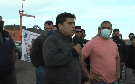 Vidal con los trabajadores de San Antonio Internacional: “no tiene que quedar nadie afuera”