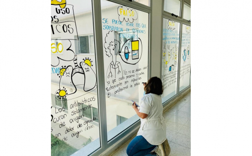 El Hospital Alvear se suma a la Semana Mundial de Concientización sobre el Uso de los Antimicrobianos