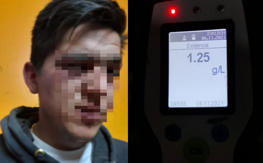 Lo agredieron a trompadas por chocar manejando borracho