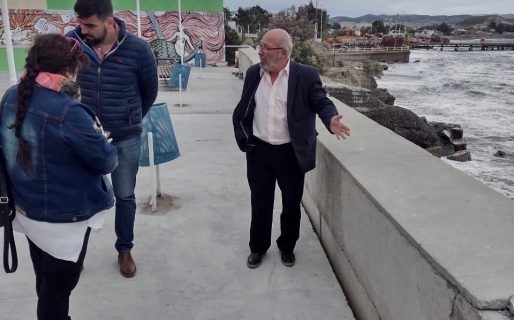 “Se tiraron a la basura 4,5 millones de pesos en el paseo de Caleta Córdova”