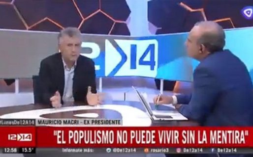 Macri y una frase ¿golpista? sobre el gobierno