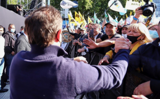 Muñoz, del ChuSoTo al Acto por el Día de la Militancia Peronista