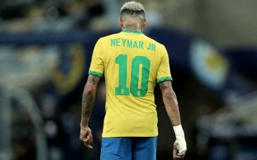 Neymar fue dado de baja para enfrentar a Argentina