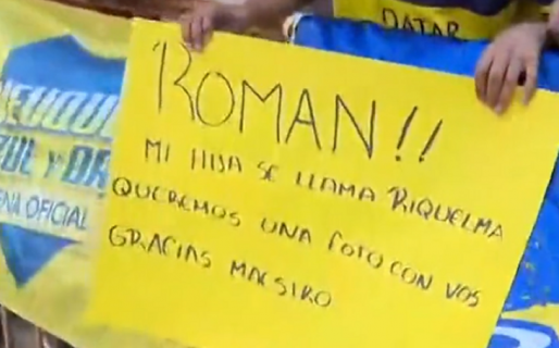 En homenaje a Juan Román Riquelme, un hincha de Boca le puso «Riquelma» a su hija