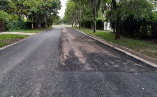 Chicana con obra pública: en plena campaña, dejaron sin asfaltar el frente de la casa de un candidato opositor