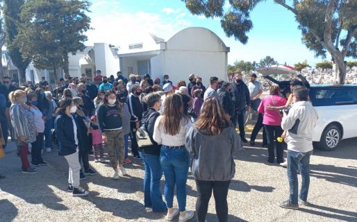 Familiares, amigos y compañeros despidieron a Daniela Velasco