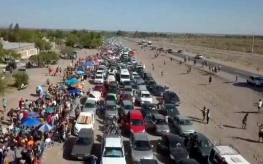 Cuatro kilómetros de cola para comprar una entrada para ver Argentina ante Brasil