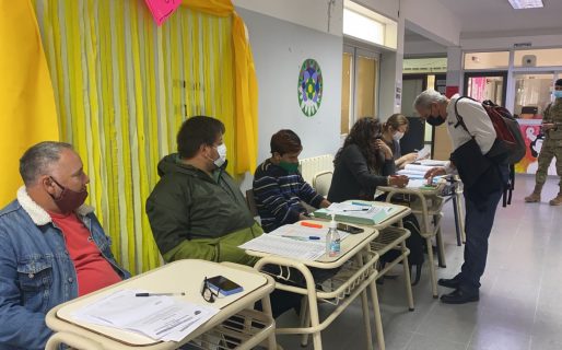 Ya votó el 60% del padrón electoral y la participación es más alta que en las PASO
