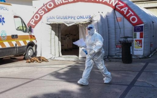 Italia registró casi 80 mil casos de coronavirus en 24 horas