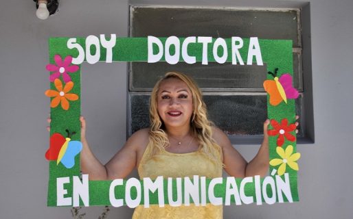 Distinguieron a la primera mujer trans que obtuvo un doctorado en la universidad pública