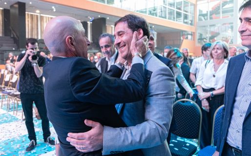 Luque participó de la inauguración del Centro Recreativo y Deportivo de Petroleros Jerárquicos