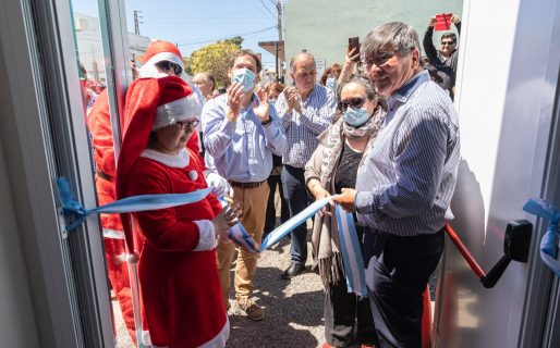 Luque inauguró el SUM del Centro de Jubilados del Petróleo