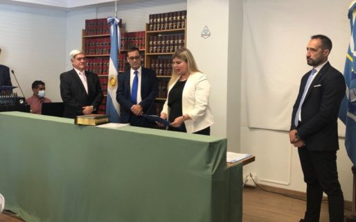 Asumieron los cuatro nuevos Ministros en el STJ: Banfi y Bustos, las dos primeras mujeres en la historia de Chubut