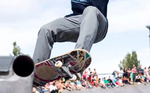 Rada Tilly inaugura el bowl del Skate Park