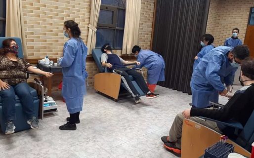 Mañana realizarán una campaña de donación de sangre