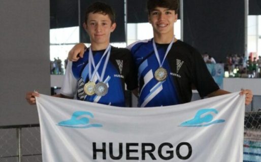 Dos comodorenses se consagraron campeones nacionales de natación