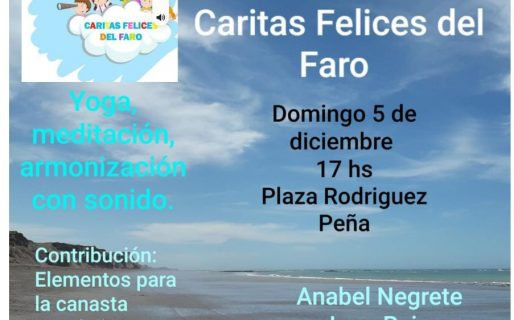 Organizan un encuentro de yoga para colaborar con el merendero Caritas Felices del Faro