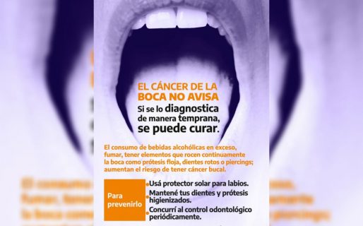 Salud realizará una Campaña de Concientización contra el Cáncer Bucal