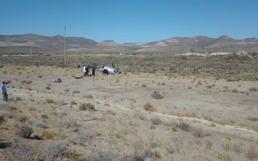 Comodoro: Vuelco en ruta 3