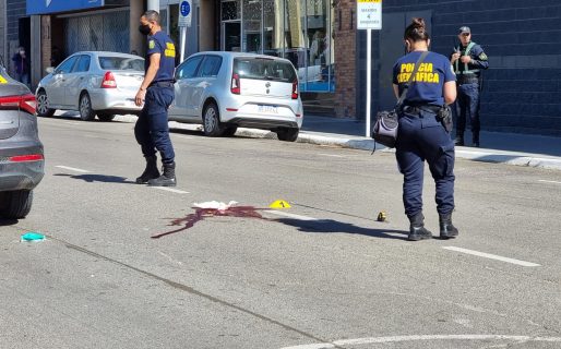 Atropellaron a un hombre en pleno centro