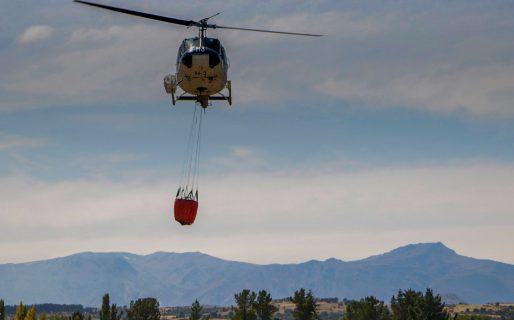 Cordillera: Más de 130 combatientes trabajan en el incendio de Lago Puelo