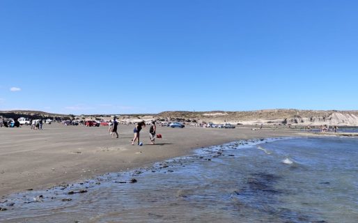 Comodoro: Se colmaron las playas en Navidad