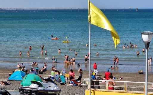 Martes soleado con 27 grados y algo de viento
