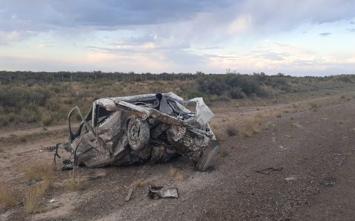 Una comodorense perdió la vida en un grave accidente camino a Trelew