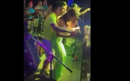 El baile sensual de Lionel Messi y Antonela Roccuzzo al ritmo de Los Palmeras en una fiesta en Rosario