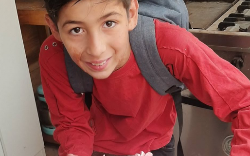 Joaquín conmovió a todos con su acción en la escuela: “No tengo amigos, pero llevo torta igual”