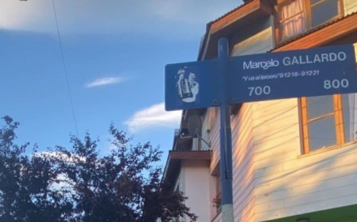 Hinchas de una ciudad patagónica cambiaron el nombre de una avenida a “Marcelo Gallardo”