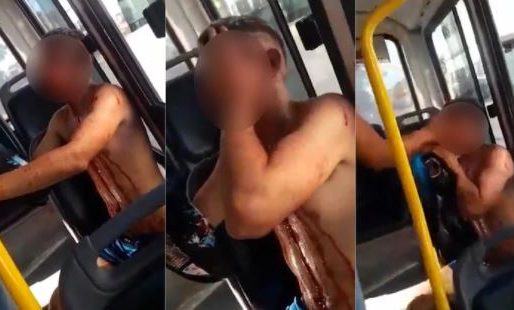 Brutal linchamiento en Lanús: pasajeros de un colectivo desnudaron y golpearon a un menor que quiso robar un celular